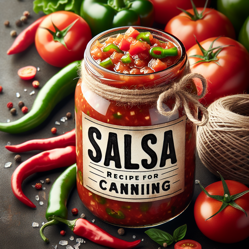 Best Salsa Recipe for Canning