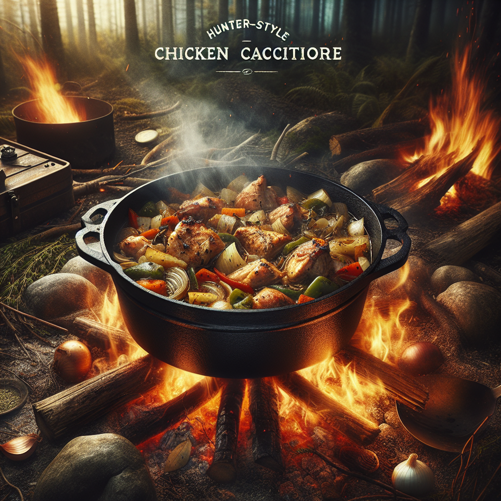 Campfire Chicken Cacciatore