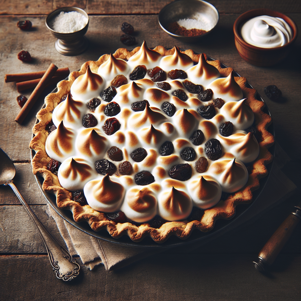 Sour Cream Raisin Pie