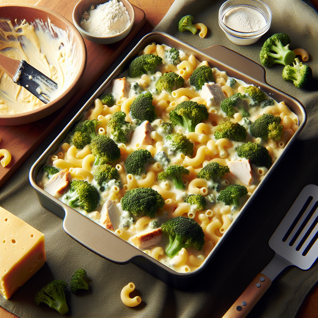 Dump-and-Bake Boursin Broccoli Mac and Cheese