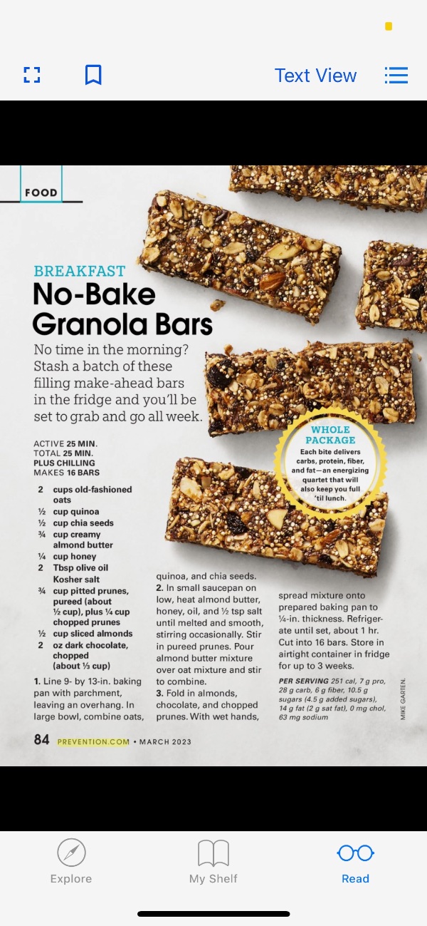 No-Bake Granola Bars